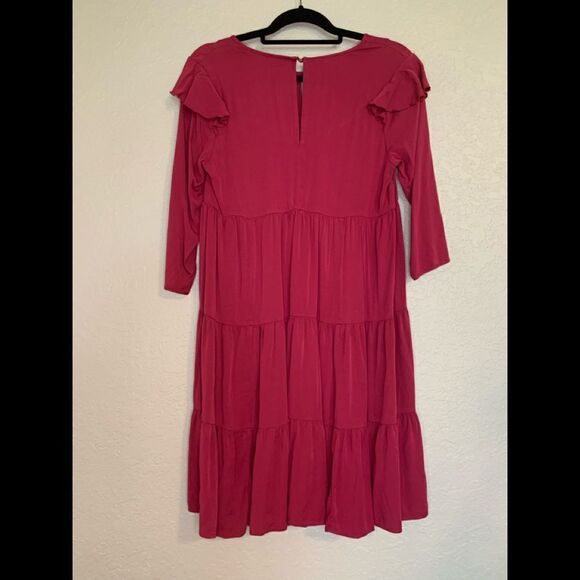 Torrid Purple/Mauvey Flouncy dress size ( 10-12 torrid sizing)‎ - Picture 5 of 7